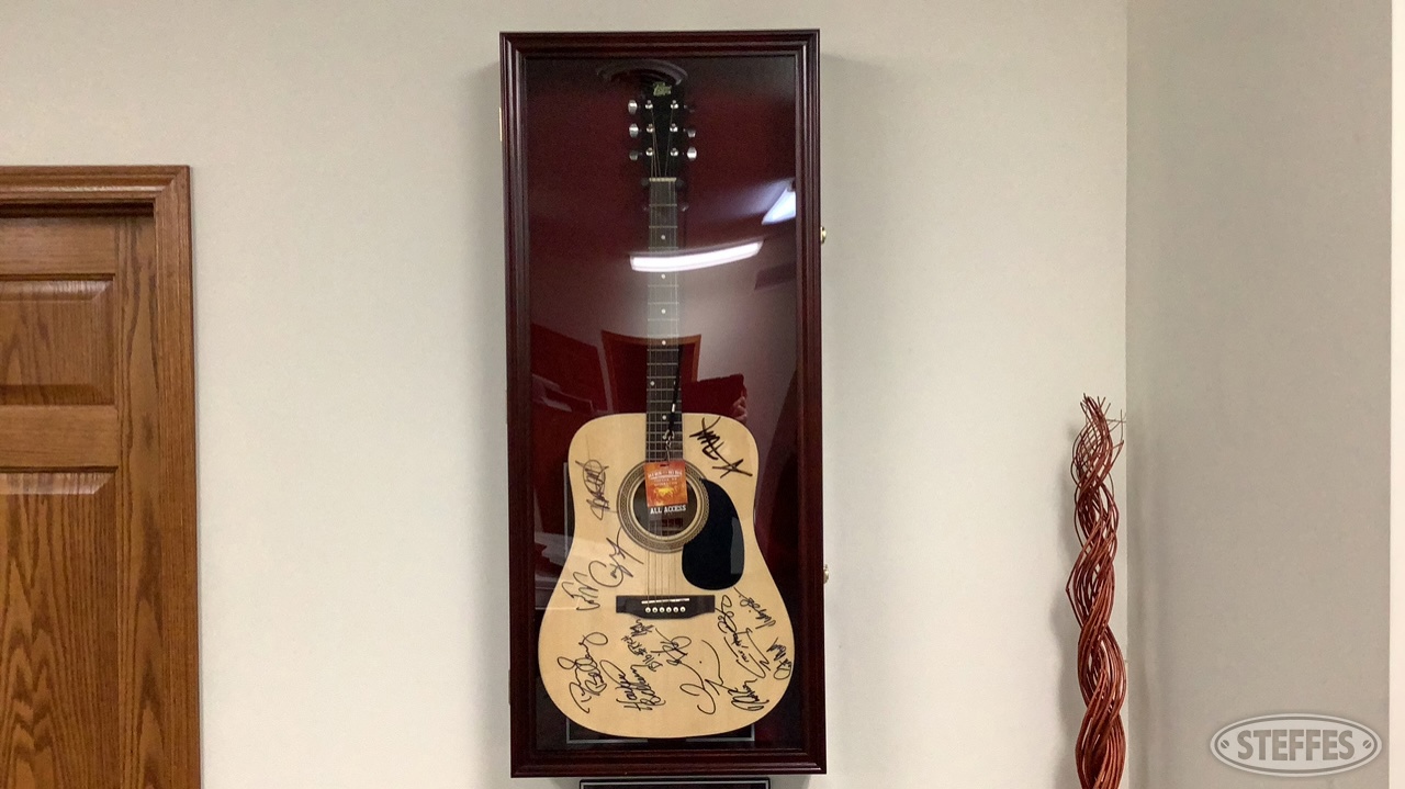 2018 Ribs and Bibs Autographed Rogue Guitar